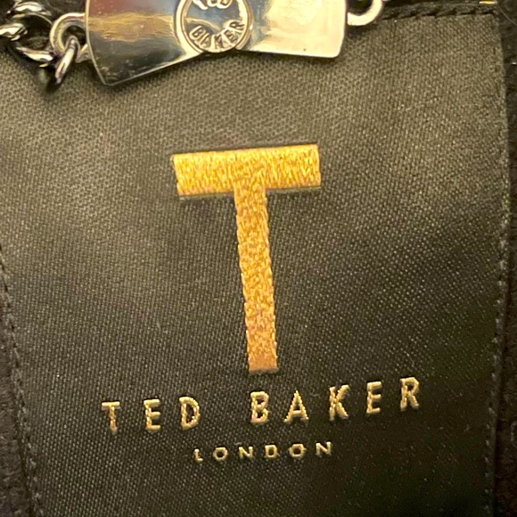 Ted Baker Embellished Peplum Wool/Cashmere Coat - Picture 9 of 9